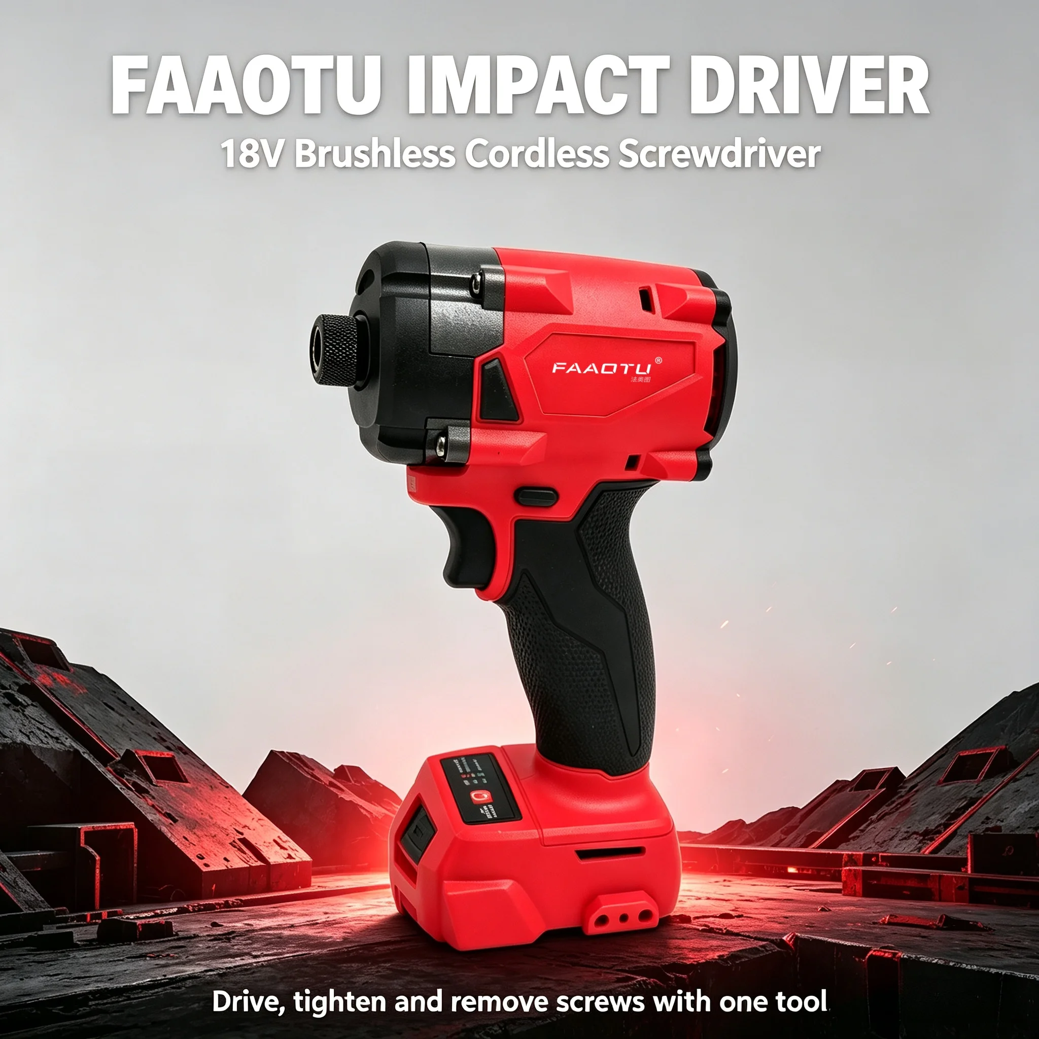 Home Improvement In Usa - FAAOTU 18V Kablosuz Elektrikli Tornavida, DIY