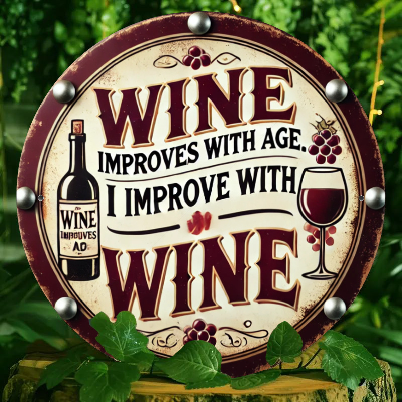 Home Improvement Quotes - Oda Dekoru 1 Adet Vintage Şarap